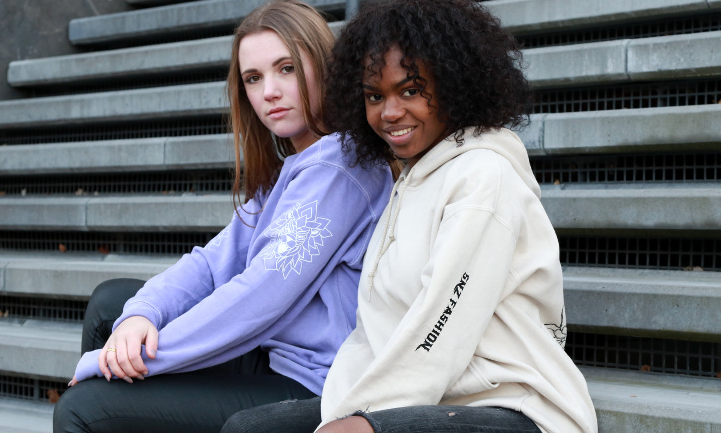 LION SWEATER PURPLE OVERSIZED - SIZE S/M