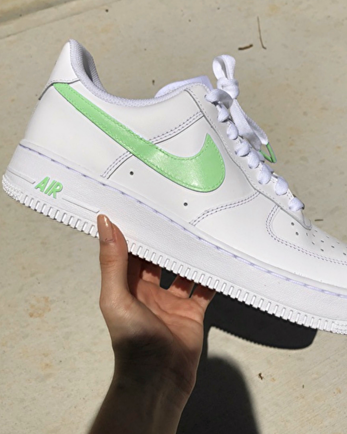 COLOURSWOOSH NIKE AIR FORCE 1'S(more colours)
