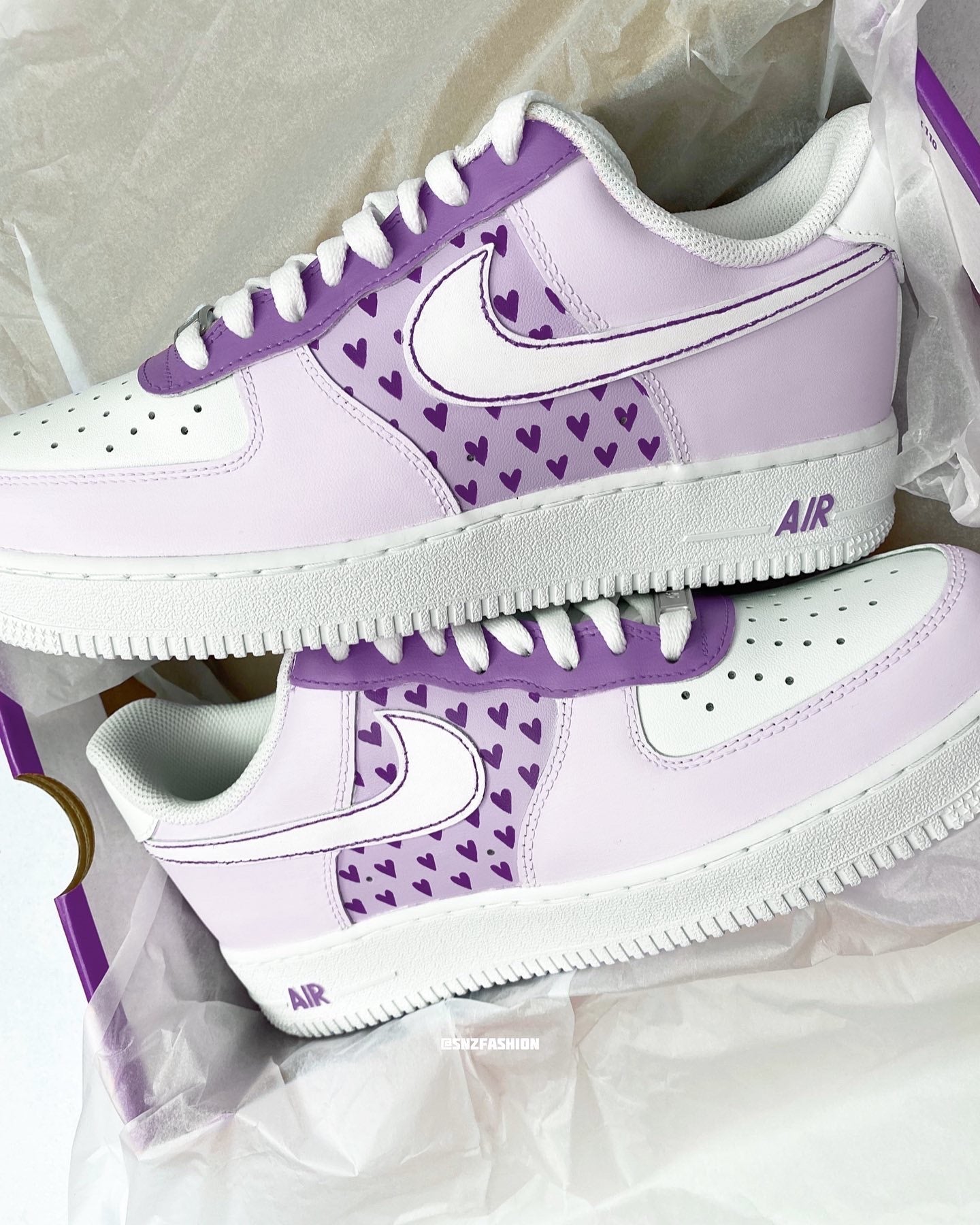 Air force 1 custom pastel hot sale