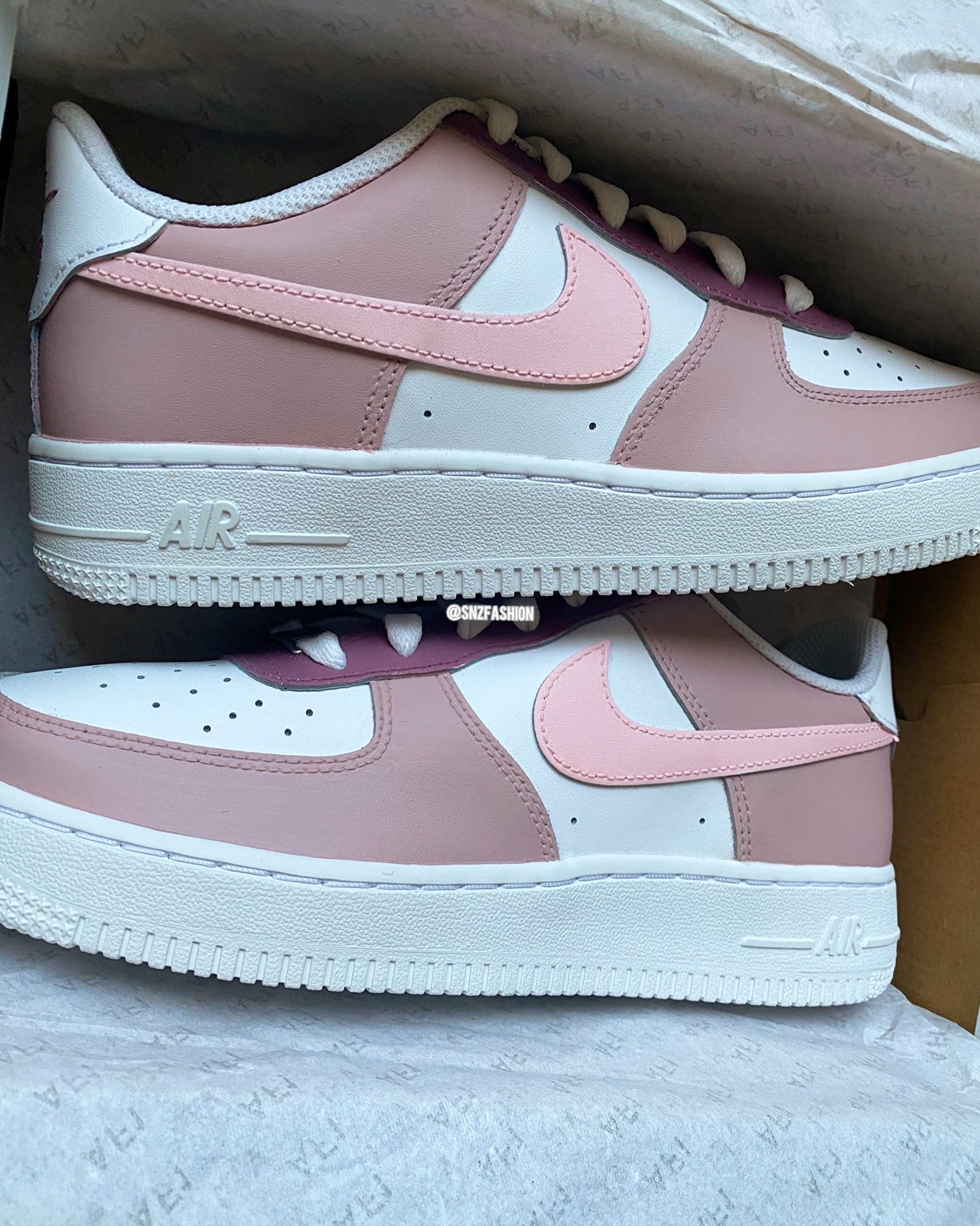 PINK BLOSSOM NIKE AIR FORCE 1'S (BABY/KIDS)