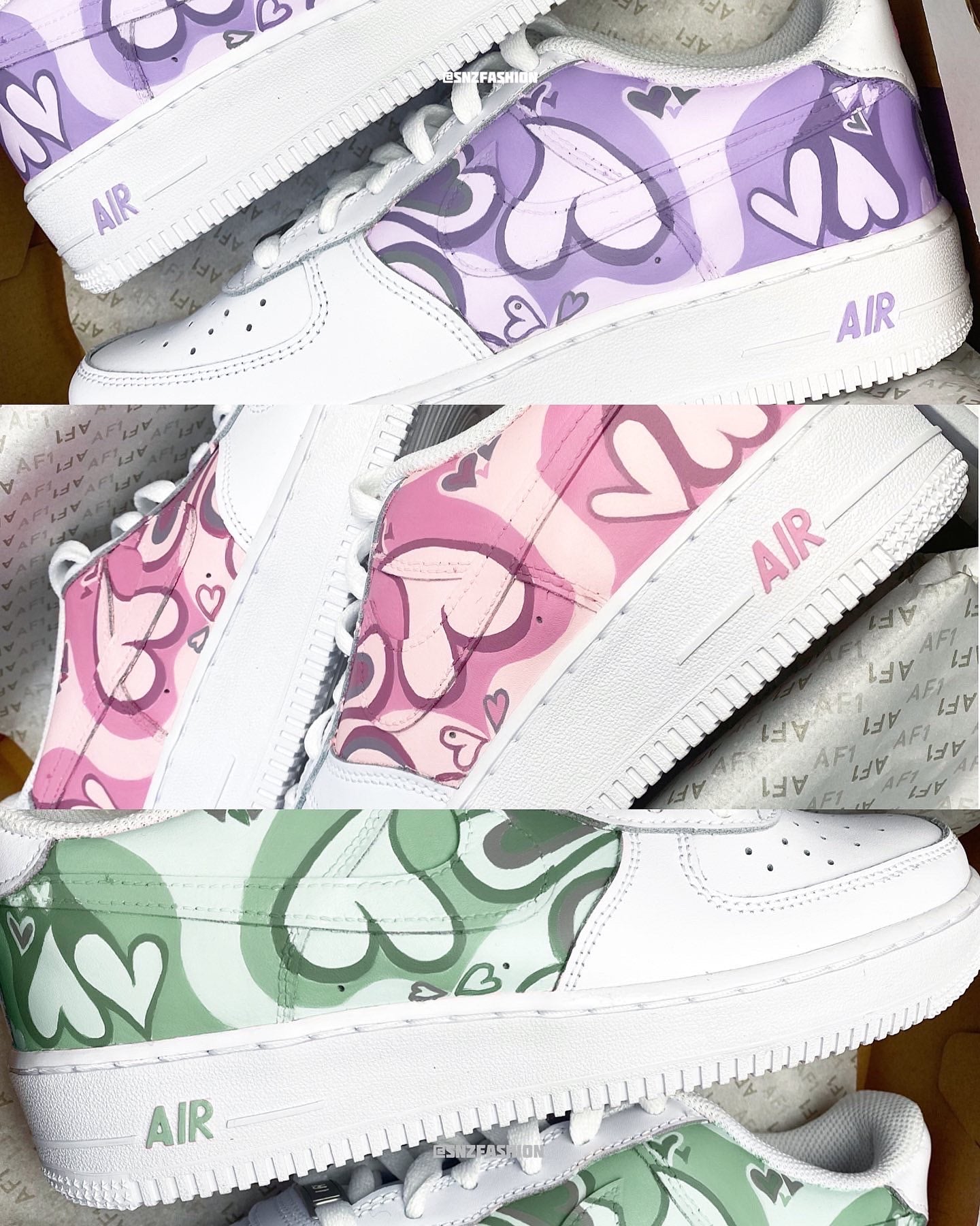 Pastel aesthetic nike shop air force 1