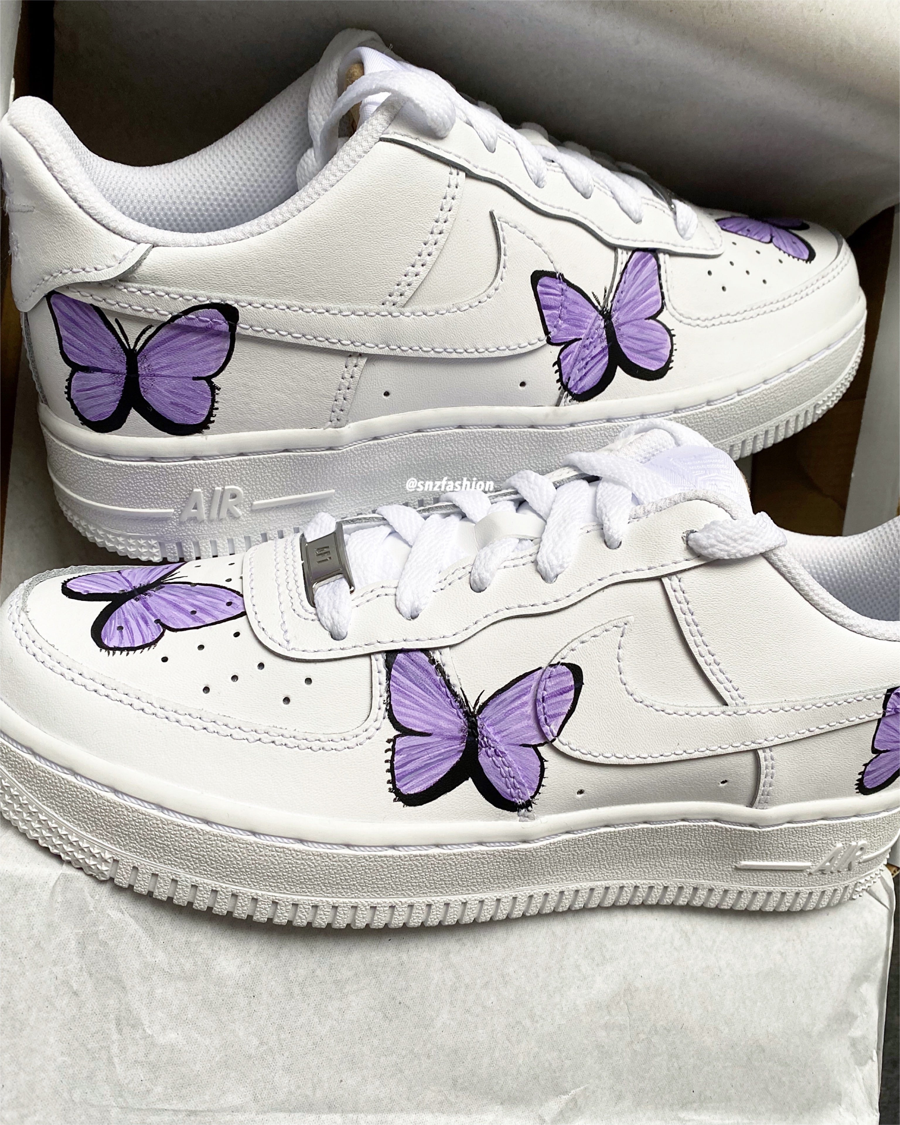 BUTTERFLIES NIKE AIR FORCE 1 S more colours SNZ FASHION