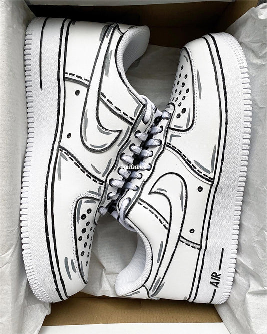 CARTOON NIKE AIR FORCE 1'S