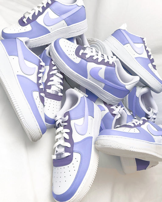 LAVENDER TONES NIKE AIR FORCE 1'S