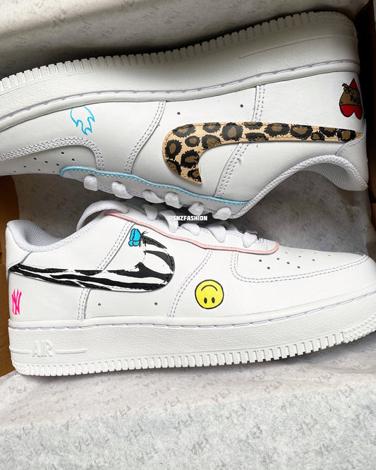 CUSTOM 4DESIGNS NIKE AIR FORCE 1'S